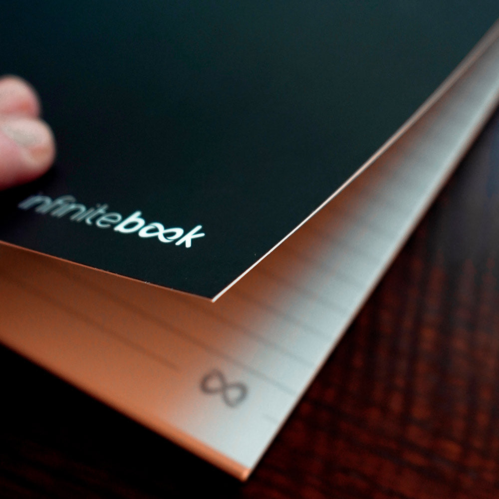 Infinitebook Lined A5. A5 Infinitebook With Flexible Cover And 15 Lined Pages