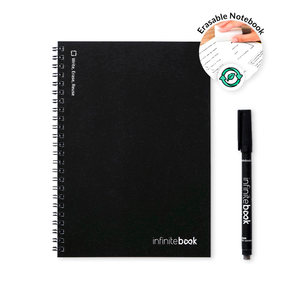 Infinitebook Lined A5. A5 Infinitebook With Flexible Cover And 15 Lined Pages