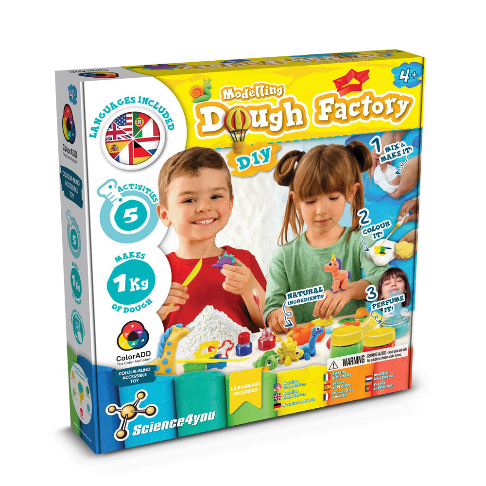 Modeling Dough Factory Kit I. Educational Game For Children