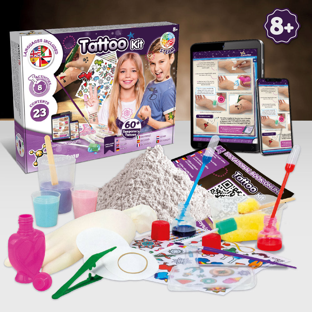Tattoo Factory Kit I. Educational Game For Children