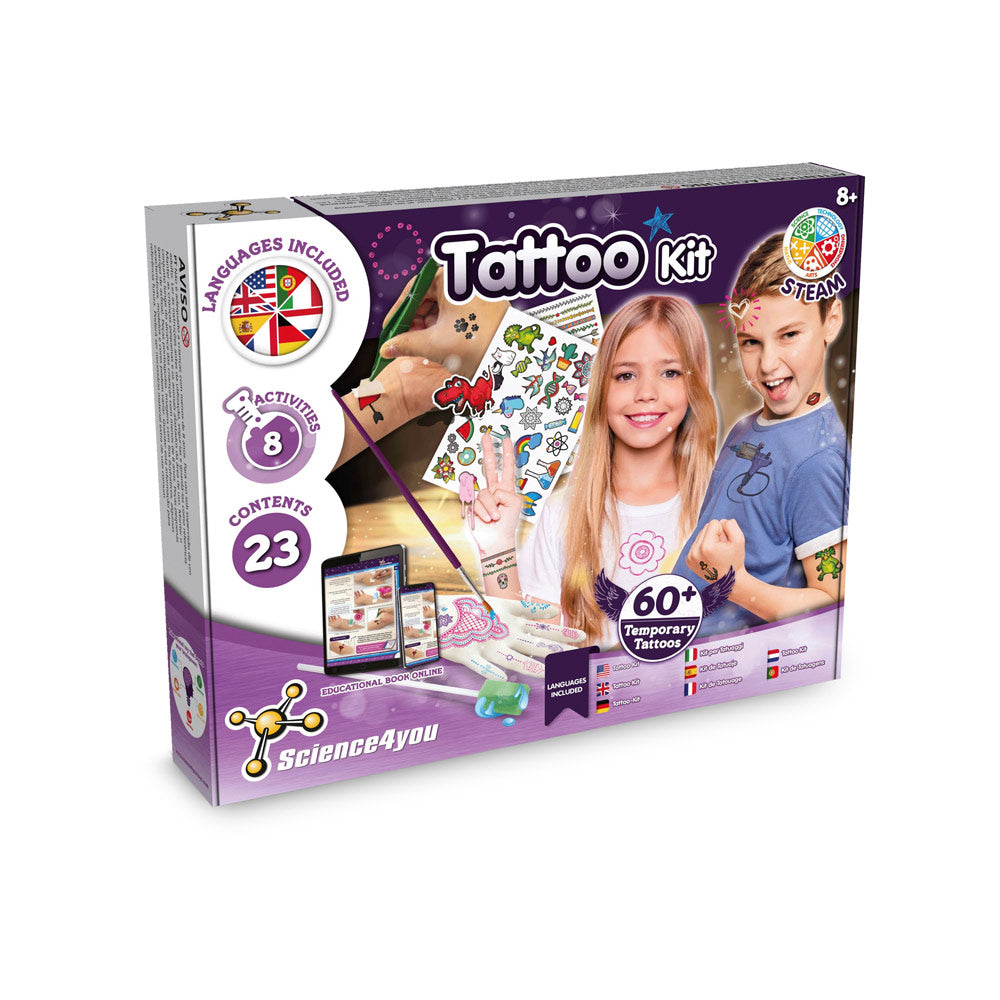 Tattoo Factory Kit I. Educational Game For Children
