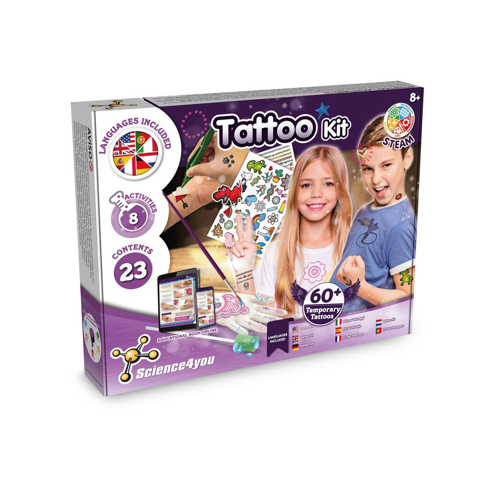 Tattoo Factory Kit I. Educational Game For Children