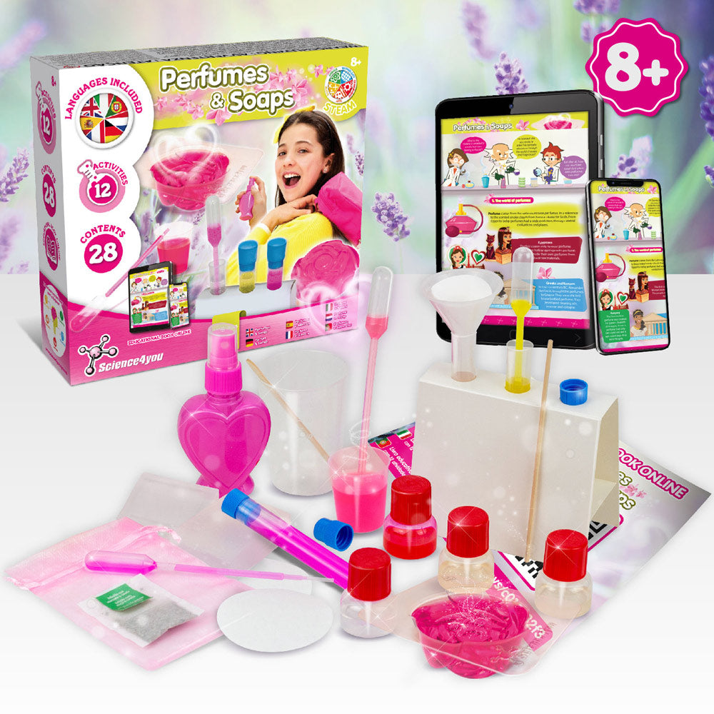 Perfume & Soap Factory Kit I. Educational Game For Children