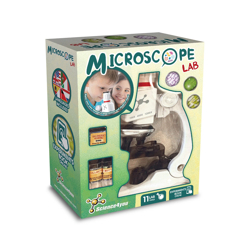 Microscope. Educational Game For Children