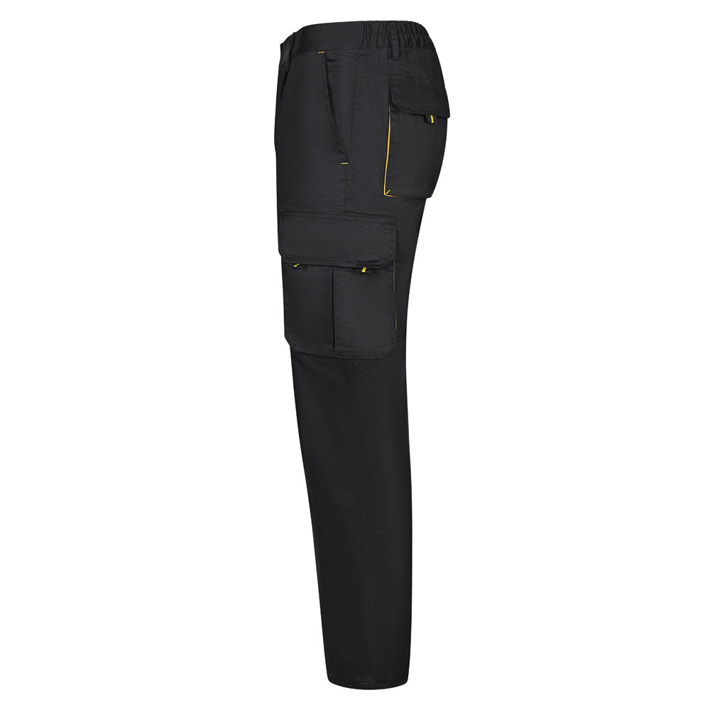 Vl Hypnos. Two-Tone Multi-Pocket Twill Trousers (200G/M²), In Cotton (35%) And Polyester (65%)