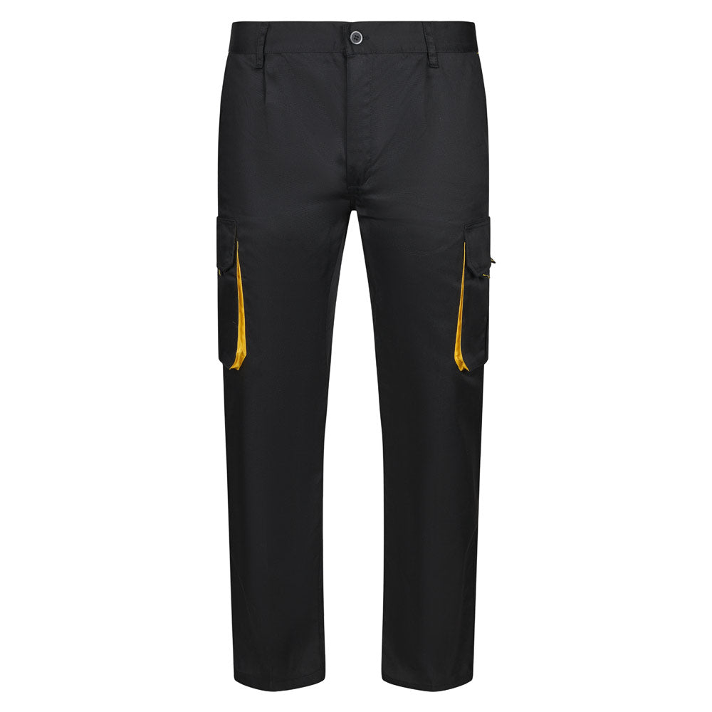Vl Hypnos. Two-Tone Multi-Pocket Twill Trousers (200G/M²), In Cotton (35%) And Polyester (65%)