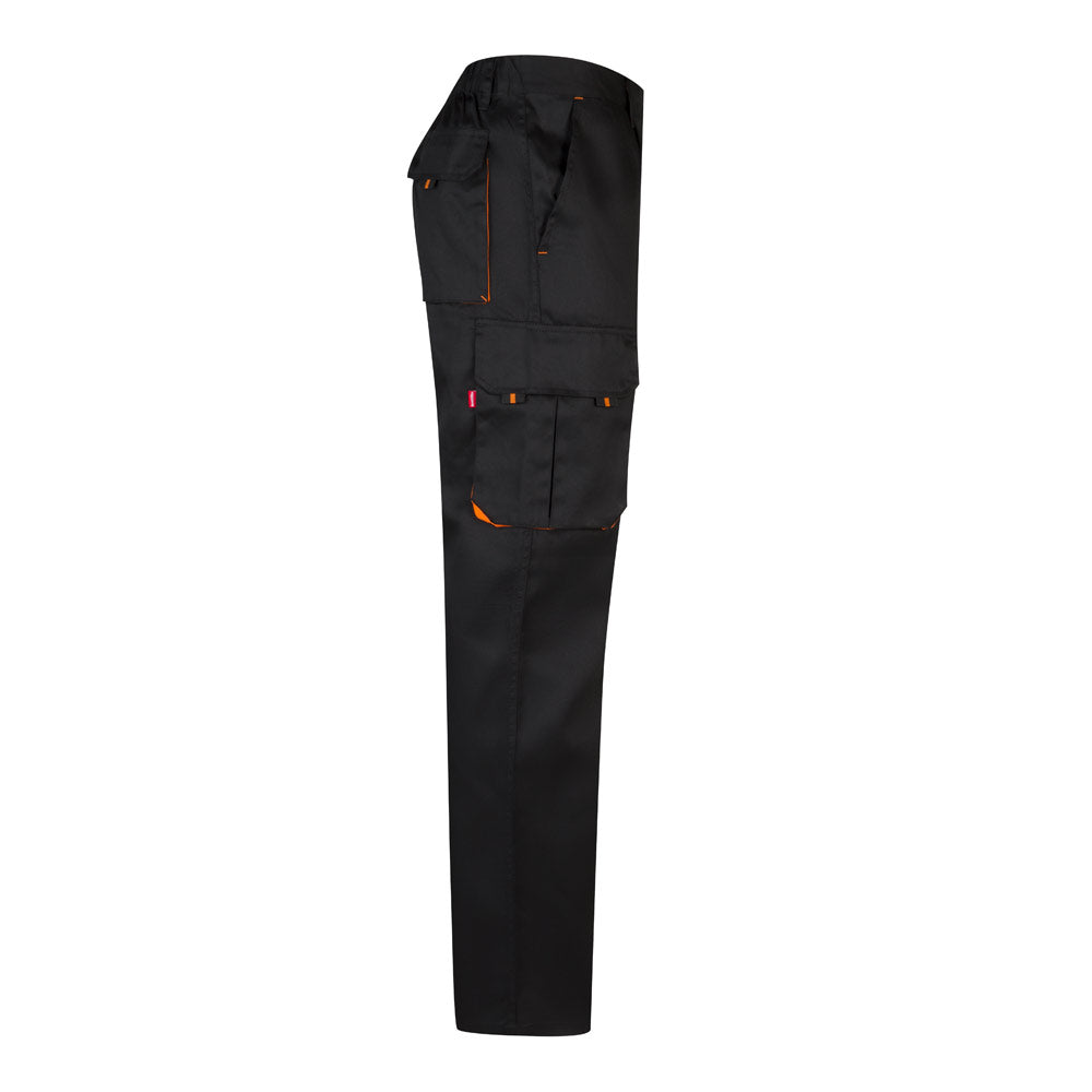 Vl Hypnos. Two-Tone Multi-Pocket Twill Trousers (200G/M²), In Cotton (35%) And Polyester (65%)