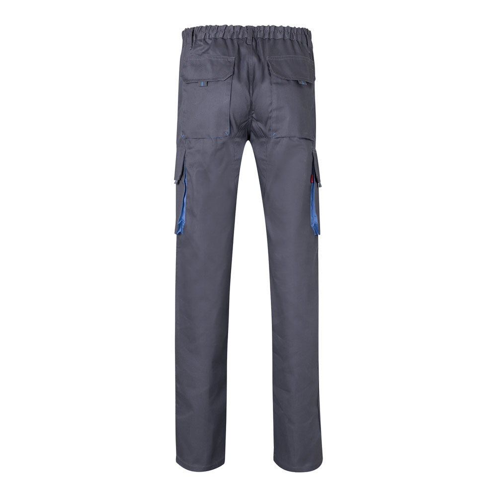 Vl Hypnos. Two-Tone Multi-Pocket Twill Trousers (200G/M²), In Cotton (35%) And Polyester (65%)