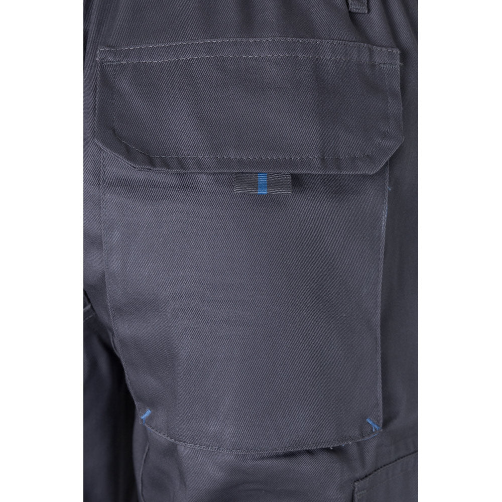 Vl Hypnos. Two-Tone Multi-Pocket Twill Trousers (200G/M²), In Cotton (35%) And Polyester (65%)