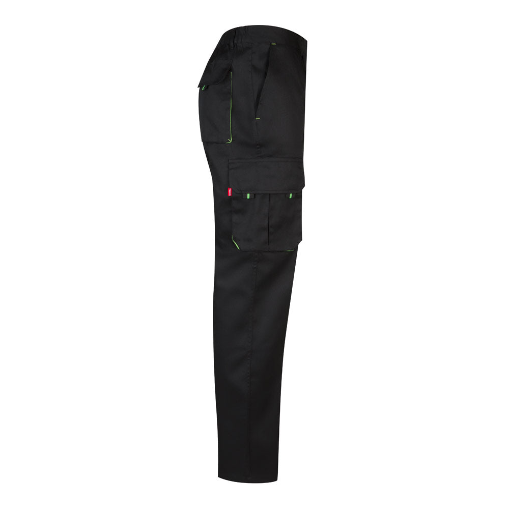 Vl Hypnos. Two-Tone Multi-Pocket Twill Trousers (200G/M²), In Cotton (35%) And Polyester (65%)