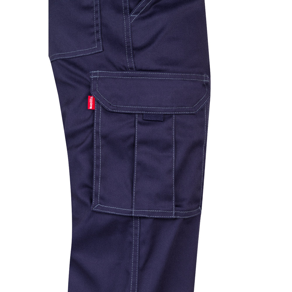 Vl Pan. Multi-Pocket Stretch Trousers (290G/M²), In Cotton (46%), Eme (38%) And Polyester (16%)