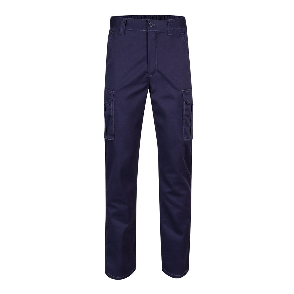 Vl Pan. Multi-Pocket Stretch Trousers (290G/M²), In Cotton (46%), Eme (38%) And Polyester (16%)