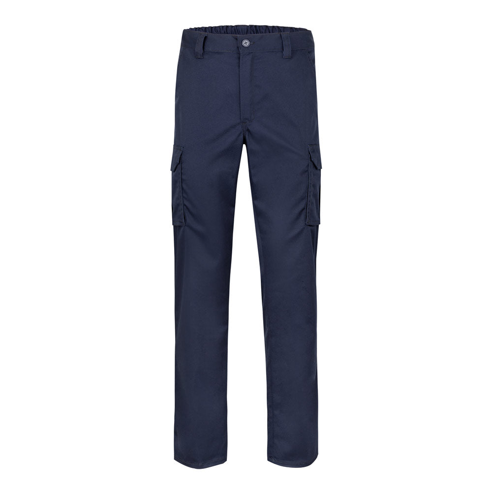 Vl Pan. Multi-Pocket Stretch Trousers (290G/M²), In Cotton (46%), Eme (38%) And Polyester (16%)