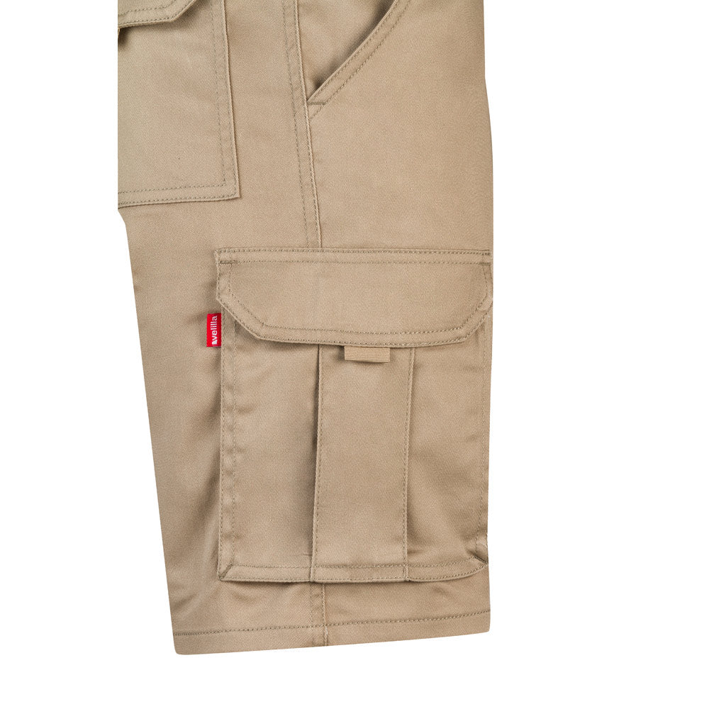 Vl Hebe. Multi-Pocket Stretch Bermuda Shorts (240G/M²), In Cotton (46%), Eme (38%) And Polyester (16%)