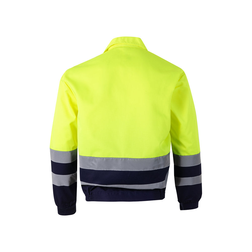 Vl Neptune Large. Two-Tone Twill Jacket (210G/M²) In Polyester (80%) And Cotton (20%)