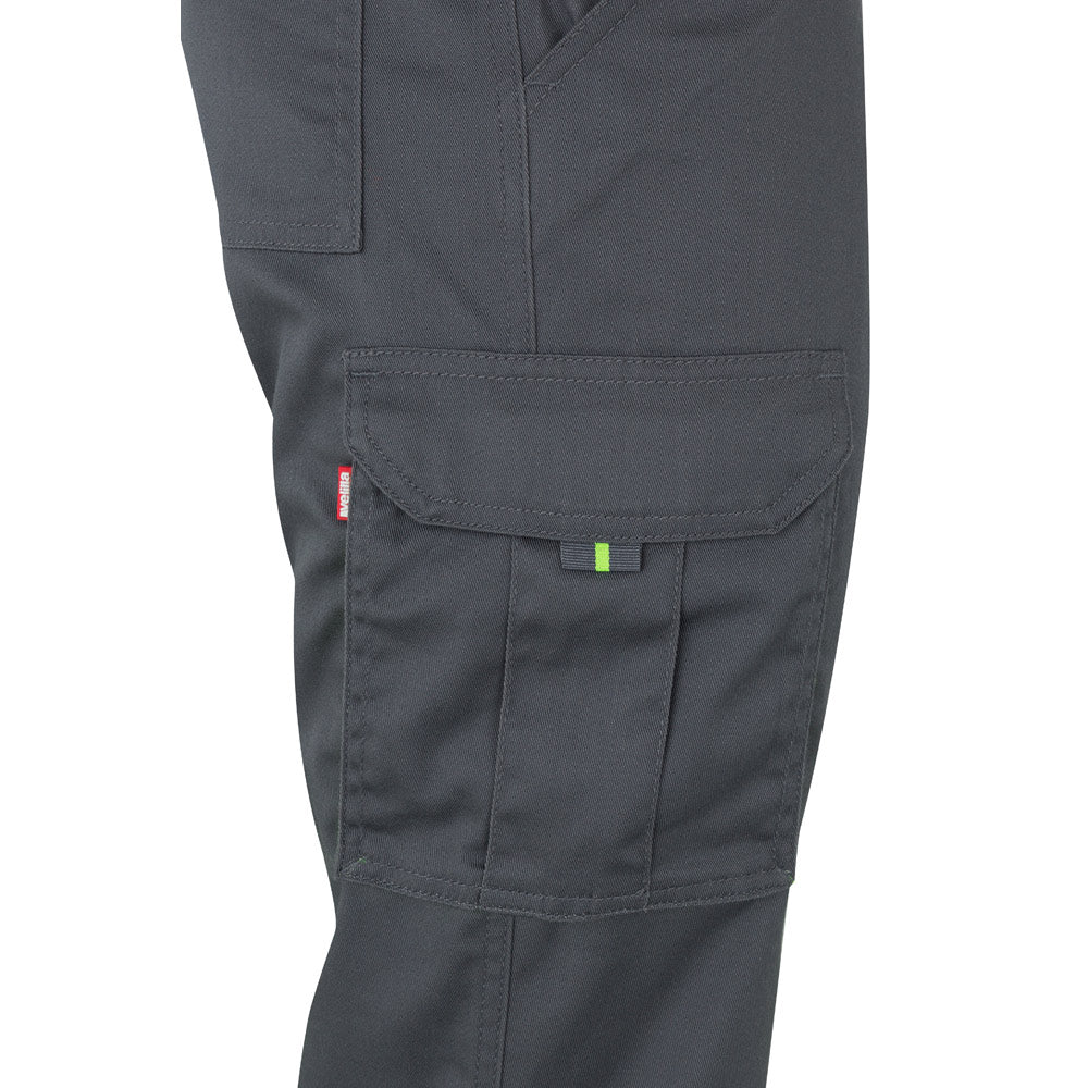 Vl Zeus Large. Two-Tone, Multi-Pocket Stretch Trousers (240G/M²), In Cotton (46%), Eme (38%) And Polyester (16%)