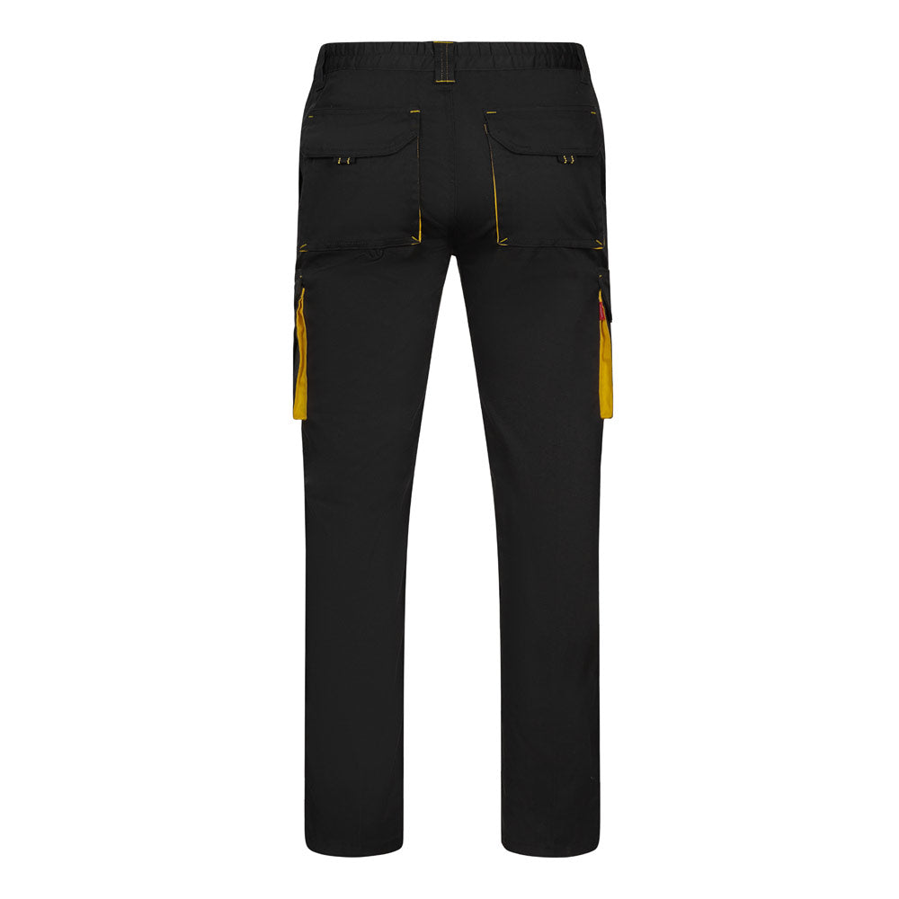 Vl Fides. Two-Tone, Multi-Pocket Stretch Trousers (240G/M²), In Cotton (46%), Eme (38%) And Polyester (16%)