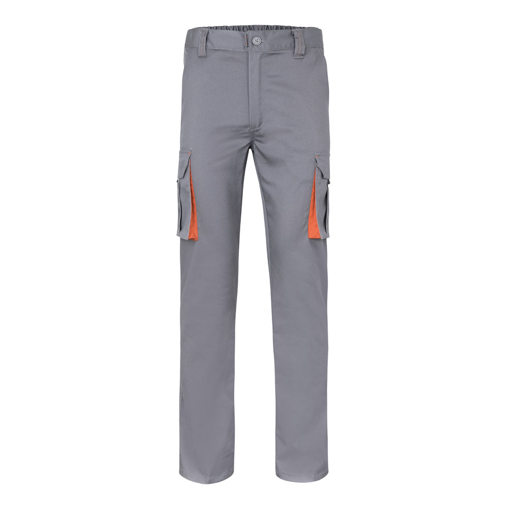 Vl Fides. Two-Tone, Multi-Pocket Stretch Trousers (240G/M²), In Cotton (46%), Eme (38%) And Polyester (16%)