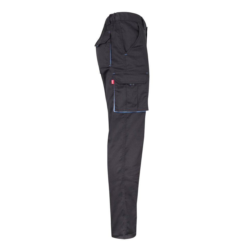 Vl Fides. Two-Tone, Multi-Pocket Stretch Trousers (240G/M²), In Cotton (46%), Eme (38%) And Polyester (16%)