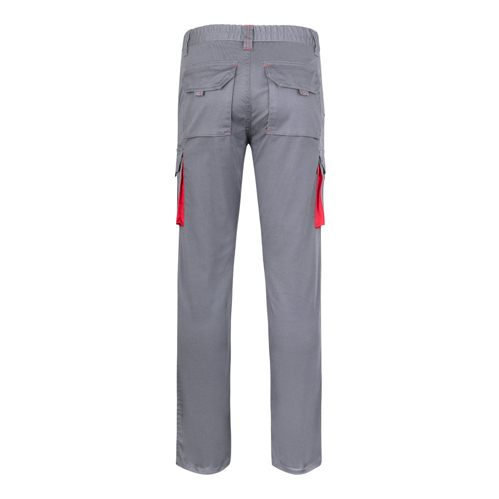 Vl Fides. Two-Tone, Multi-Pocket Stretch Trousers (240G/M²), In Cotton (46%), Eme (38%) And Polyester (16%)