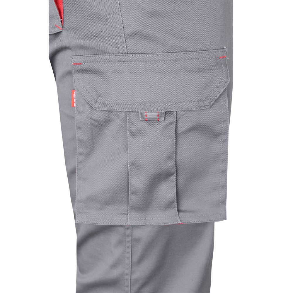 Vl Fides. Two-Tone, Multi-Pocket Stretch Trousers (240G/M²), In Cotton (46%), Eme (38%) And Polyester (16%)