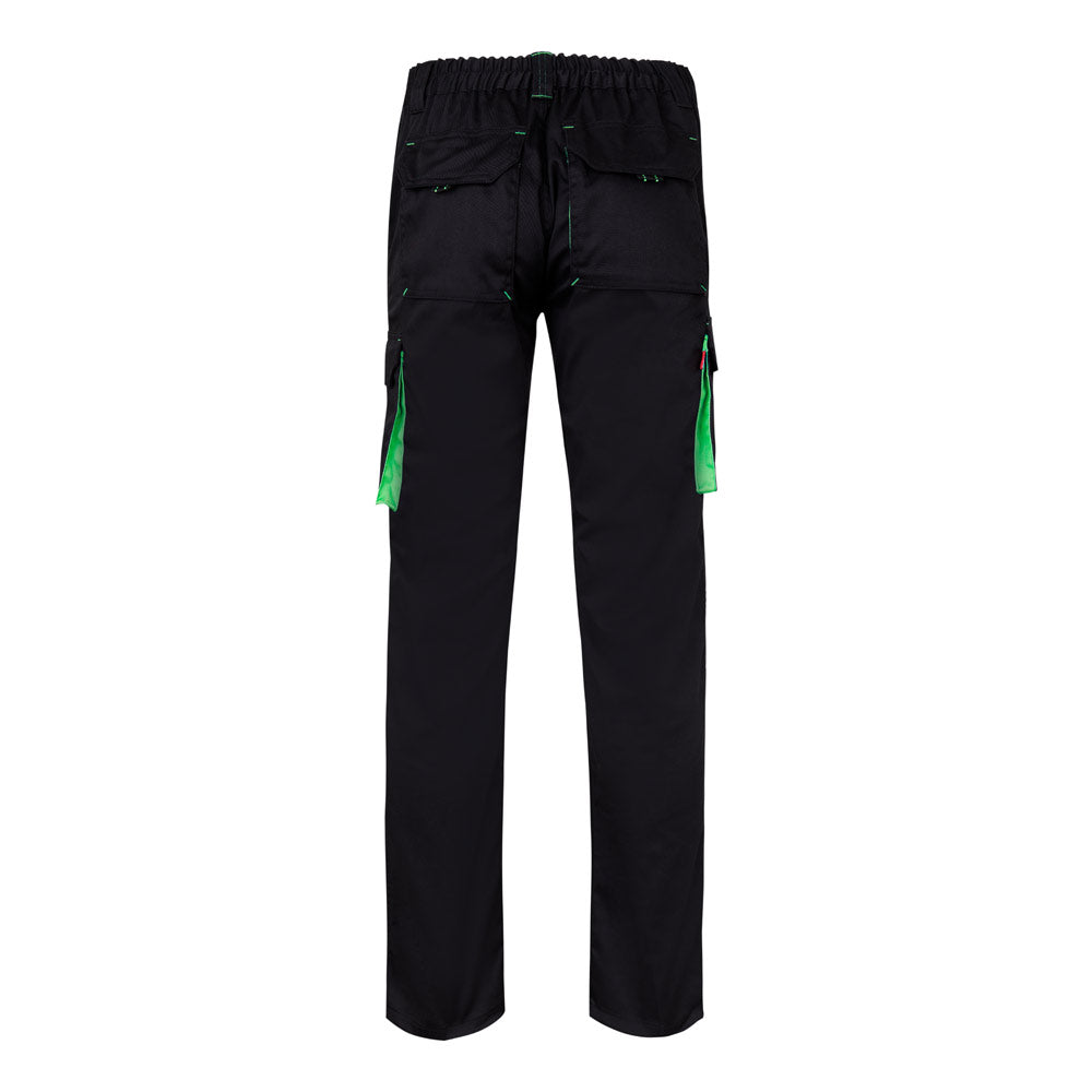 Vl Fides. Two-Tone, Multi-Pocket Stretch Trousers (240G/M²), In Cotton (46%), Eme (38%) And Polyester (16%)