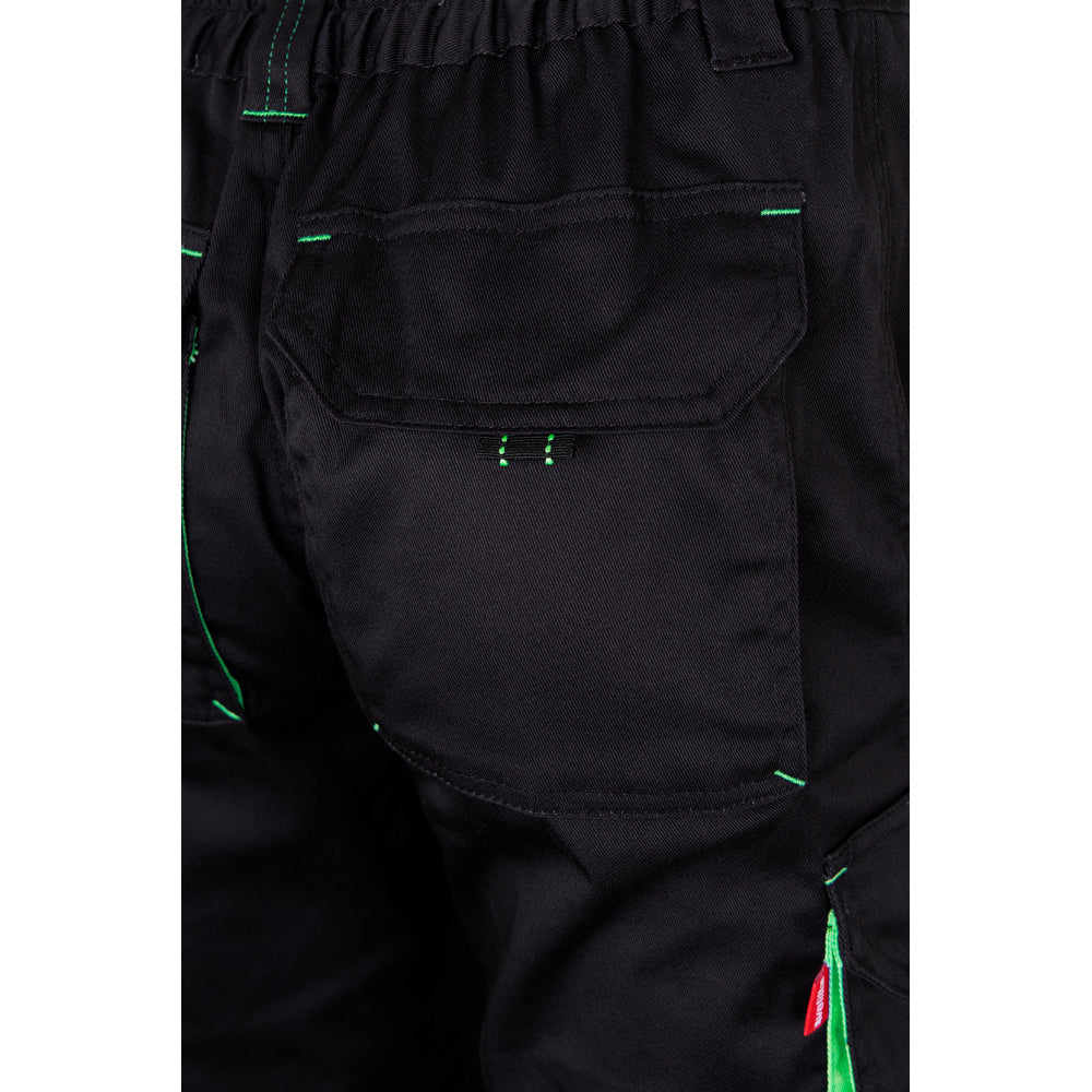 Vl Fides. Two-Tone, Multi-Pocket Stretch Trousers (240G/M²), In Cotton (46%), Eme (38%) And Polyester (16%)