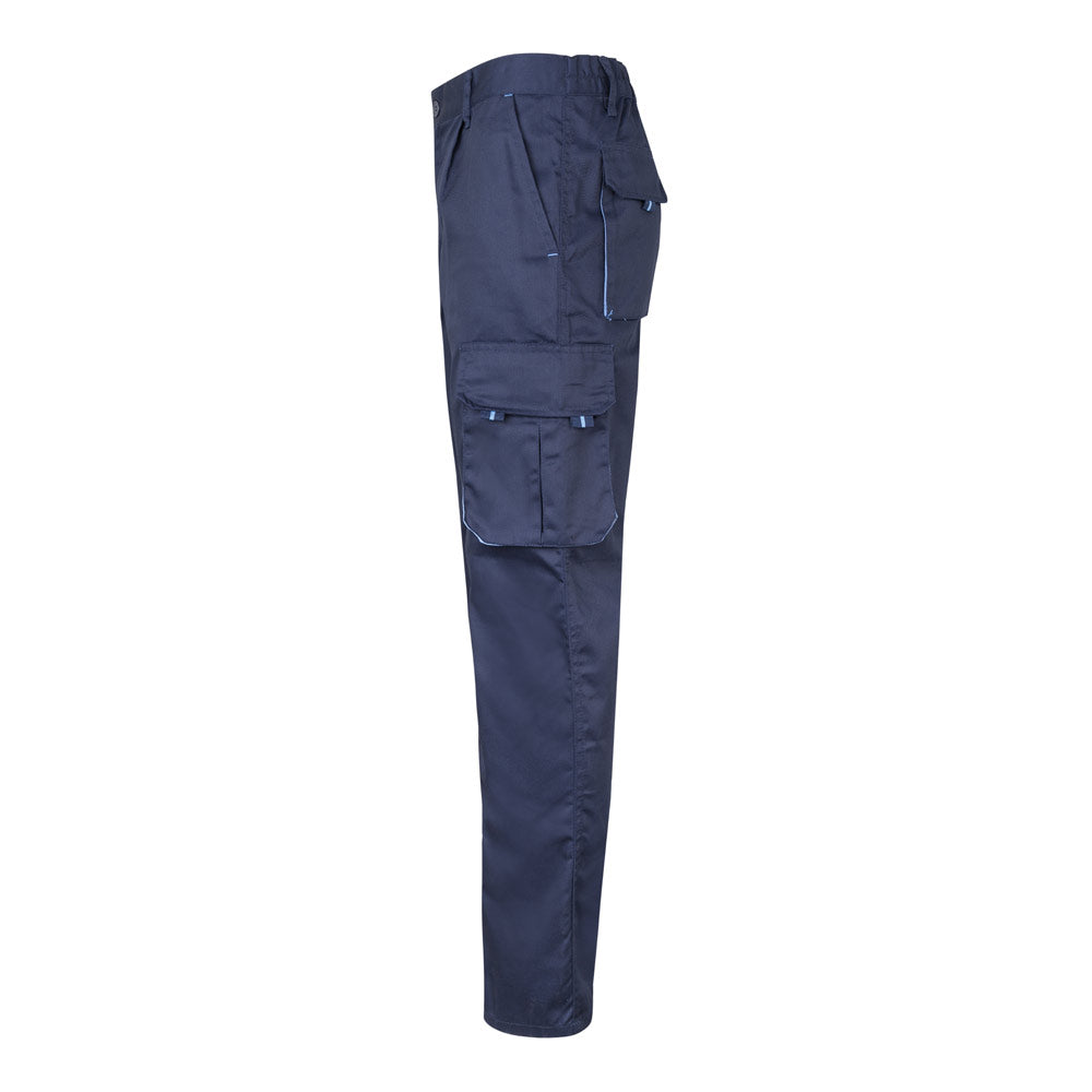 Vl Fides. Two-Tone, Multi-Pocket Stretch Trousers (240G/M²), In Cotton (46%), Eme (38%) And Polyester (16%)