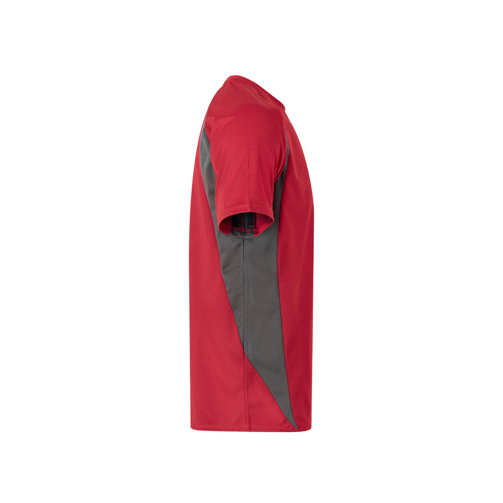 Vl Slayer. Two-Tone Bird-Eye Technical T-Shirt (160G/M²), In Polyester (100%)