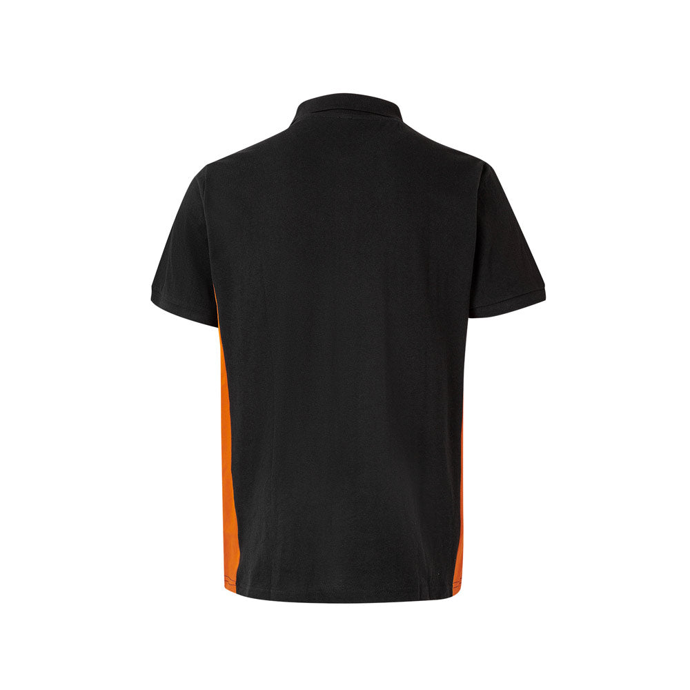 Vl Supay. Two-Tone Piqué Polo Shirt (180G/M²), Short Sleeve, In Cotton (60%) And Polyester (40%)