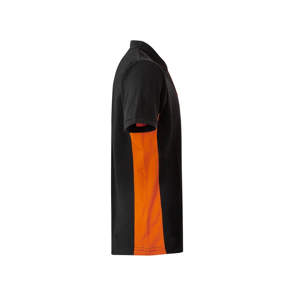 Vl Supay. Two-Tone Piqué Polo Shirt (180G/M²), Short Sleeve, In Cotton (60%) And Polyester (40%)