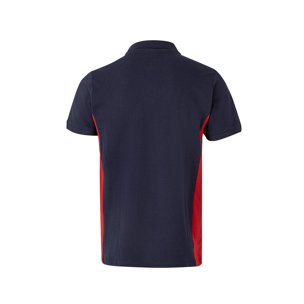 Vl Supay. Two-Tone Piqué Polo Shirt (180G/M²), Short Sleeve, In Cotton (60%) And Polyester (40%)