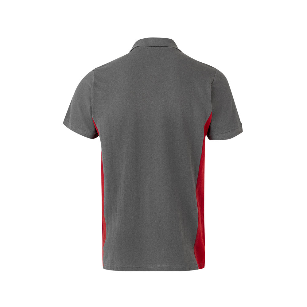 Vl Supay. Two-Tone Piqué Polo Shirt (180G/M²), Short Sleeve, In Cotton (60%) And Polyester (40%)