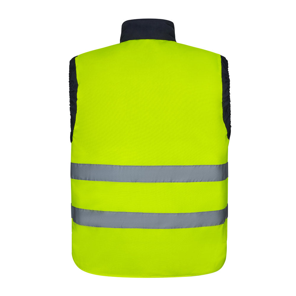 Vl Diana. Padded Vest (220G/M²), Reversible And Multi-Pocket, In Polyester (100%), With Zip Fastening And Reversible Puller