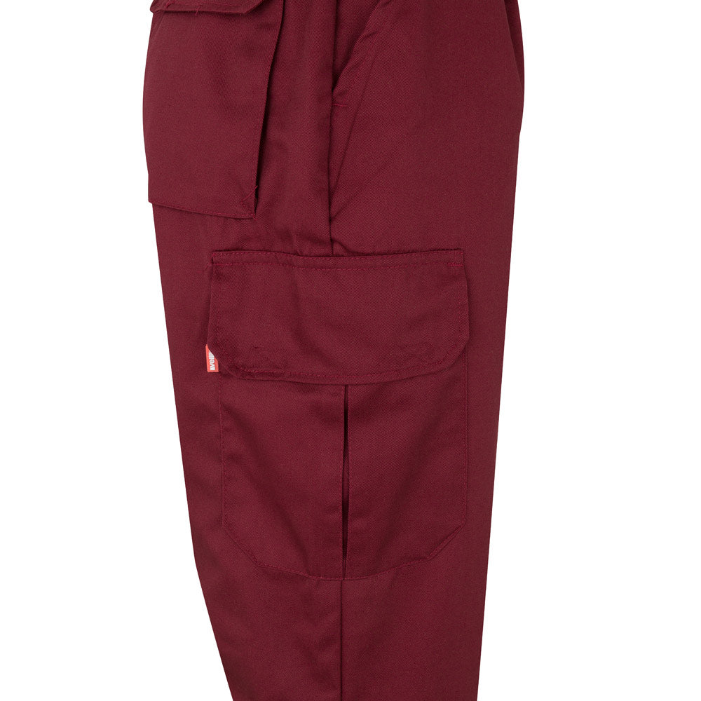 Vl Athena. Two-Tone Twill Trousers (210G/M²), Lined, Multi-Pocket, In Cotton (20%) And Polyester (80%)
