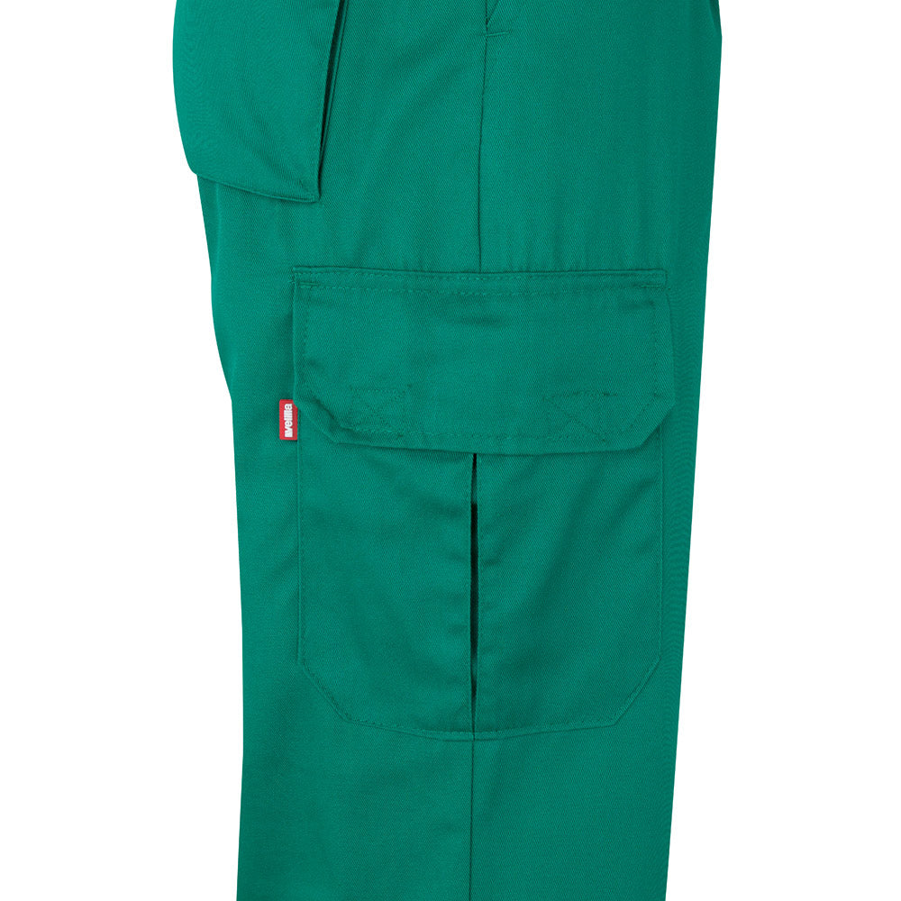 Vl Poseidon. Two-Tone Multi-Pocket Twill Trousers (210G/M²), In Cotton (20%) And Polyester (80%)