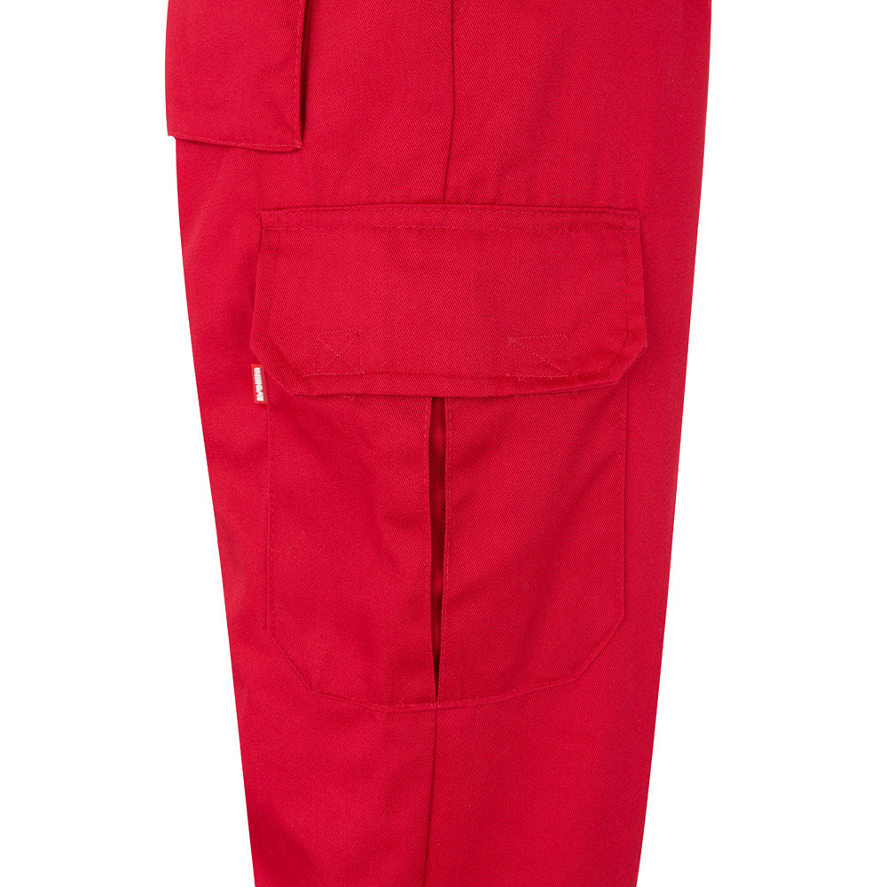 Vl Poseidon Large. Two-Tone Multi-Pocket Twill Trousers (210G/M²), In Cotton (20%) And Polyester (80%)