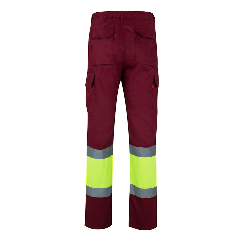 Vl Poseidon Large. Two-Tone Multi-Pocket Twill Trousers (210G/M²), In Cotton (20%) And Polyester (80%)