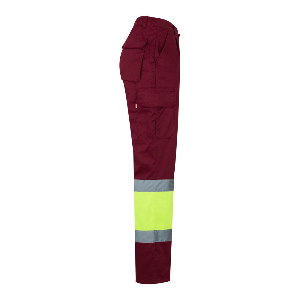 Vl Poseidon Large. Two-Tone Multi-Pocket Twill Trousers (210G/M²), In Cotton (20%) And Polyester (80%)