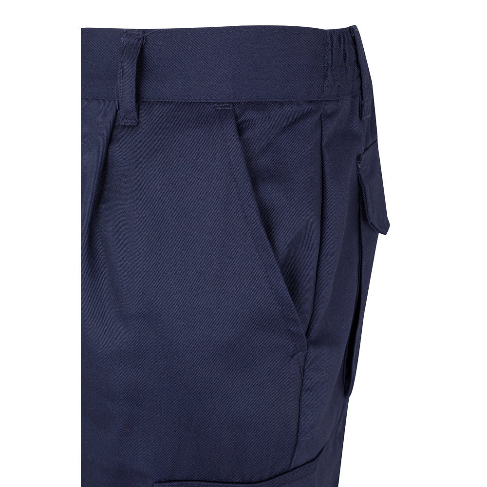 Vl Asclepius. Multi-Pocket Twill Trousers (200G/M²), In Cotton (35%) And Polyester (65%)