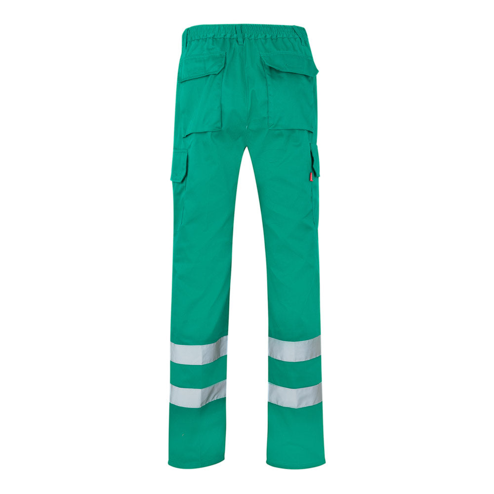 Vl Asclepius. Multi-Pocket Twill Trousers (200G/M²), In Cotton (35%) And Polyester (65%)