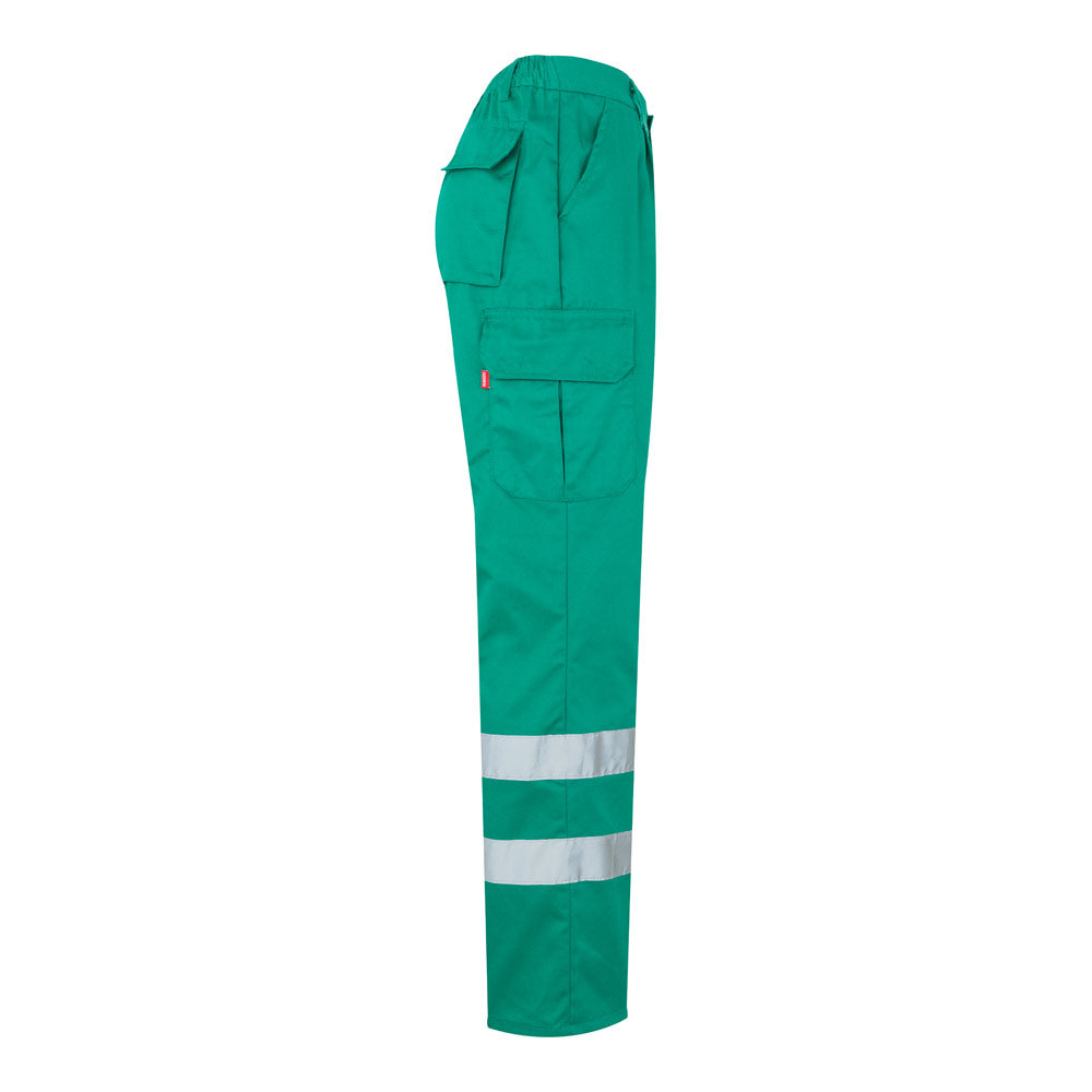 Vl Asclepius. Multi-Pocket Twill Trousers (200G/M²), In Cotton (35%) And Polyester (65%)