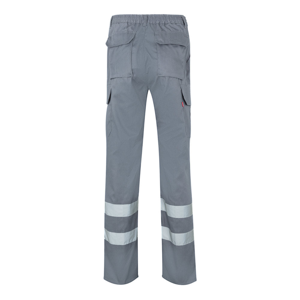 Vl Asclepius. Multi-Pocket Twill Trousers (200G/M²), In Cotton (35%) And Polyester (65%)