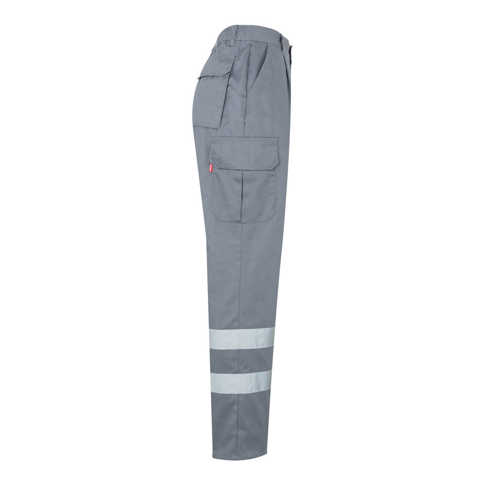 Vl Asclepius. Multi-Pocket Twill Trousers (200G/M²), In Cotton (35%) And Polyester (65%)
