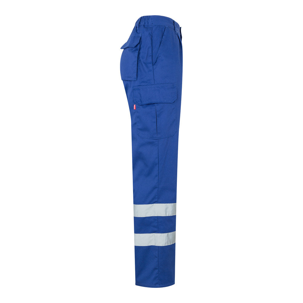 Vl Asclepius. Multi-Pocket Twill Trousers (200G/M²), In Cotton (35%) And Polyester (65%)