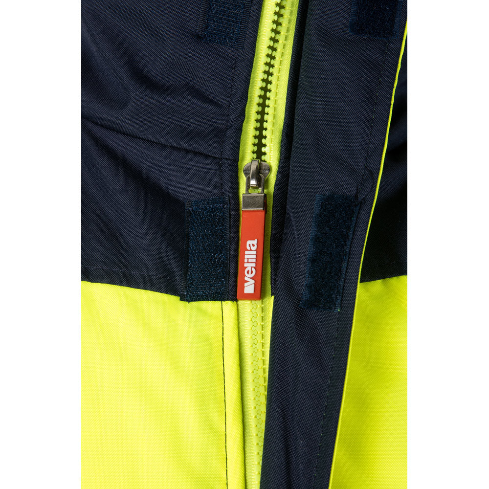 Vl Jupiter. Two-Tone Padded Jacket (180G/M²) In Polyester (100%), With Pu Coating