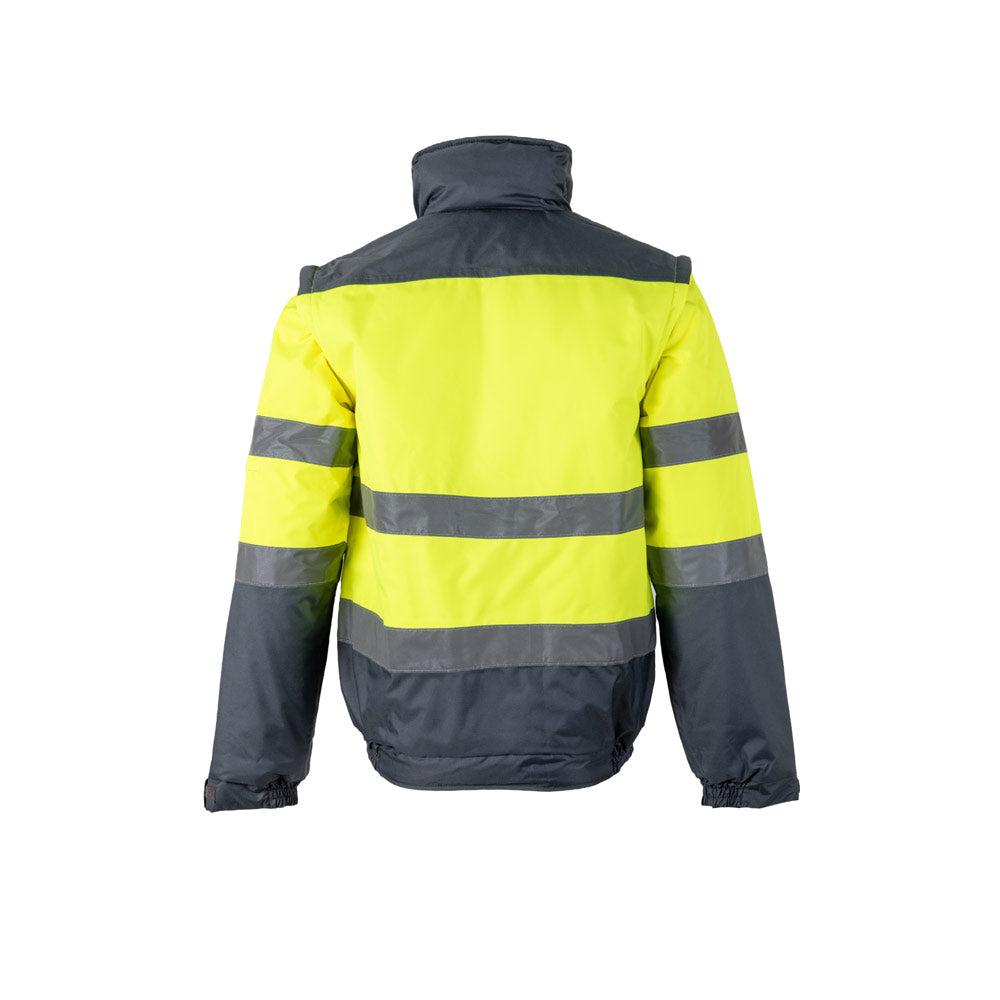 Vl Jupiter Large. Two-Tone Padded Jacket (180G/M²) In Polyester (100%), With Pu Coating