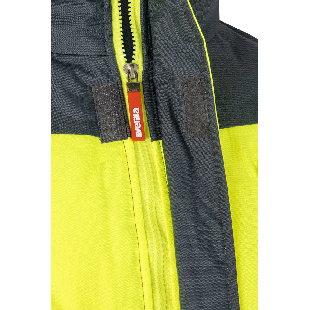 Vl Jupiter Large. Two-Tone Padded Jacket (180G/M²) In Polyester (100%), With Pu Coating