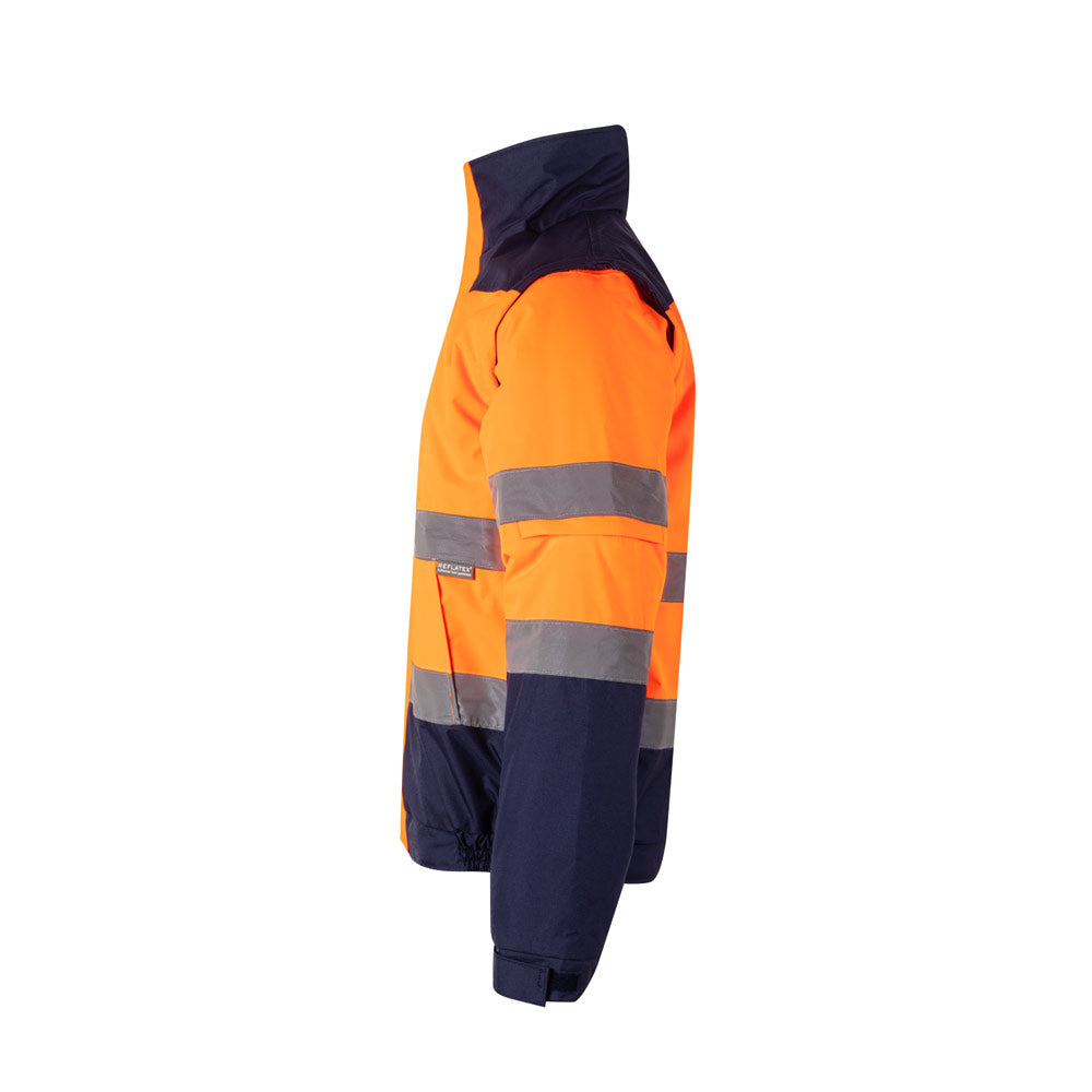 Vl Jupiter Large. Two-Tone Padded Jacket (180G/M²) In Polyester (100%), With Pu Coating
