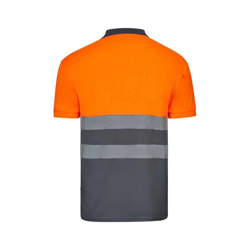 Vl Cupid. Two-Tone Bird-Eye Polo Shirt (160G/M²) With Short Sleeves, In Polyester (100%)